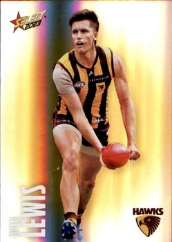 2023 Select AFL Footy Stars - Base Parallel - Colour Spots #95 Mitchell Lewis Front